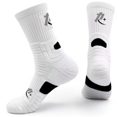 R+ Semi-Compression Ultimate Support Athletic Sock (Crew)